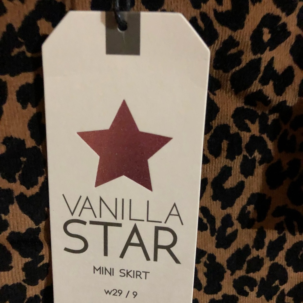 New Cheetah print skirt